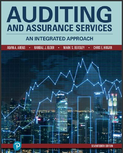 (IM)Auditing and Assurance Services&nbsp;17th Edition canada by&nbsp;Alvin A. Arens&nbsp;.zip