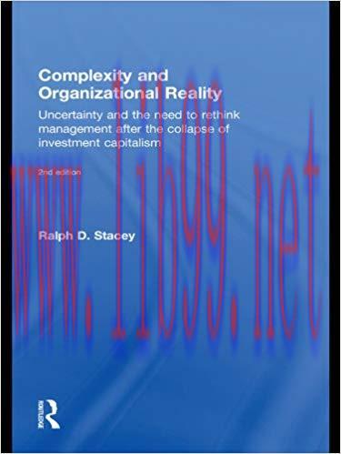(PDF)Complexity and Organizational Reality: Uncertainty and the Need to Rethink Management afte...