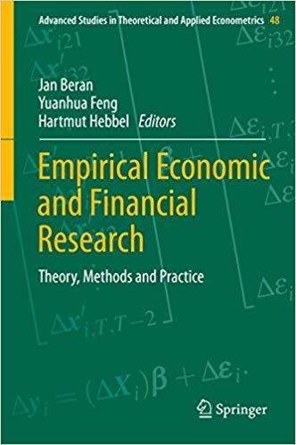 (PDF)Empirical Economic and Financial Research Theory, Methods and Practice (Advanced Studies i...