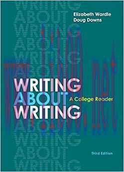 (PDF)Writing about Writing 3rd Edition
