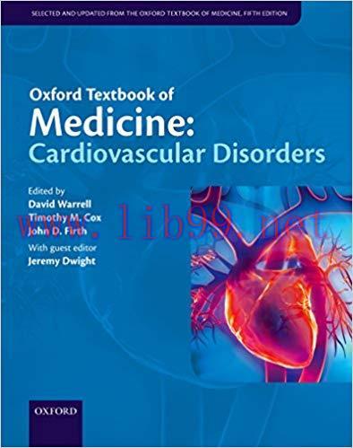 [PDF]Oxford Textbook of Medicine Cardiovascular Disorders