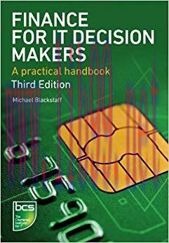 (PDF)Finance for IT Decision Makers: A practical handbook 3rd Edition