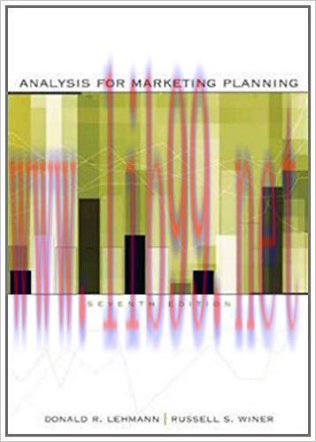 (PDF)Analysis for Marketing Planning 7th Edition