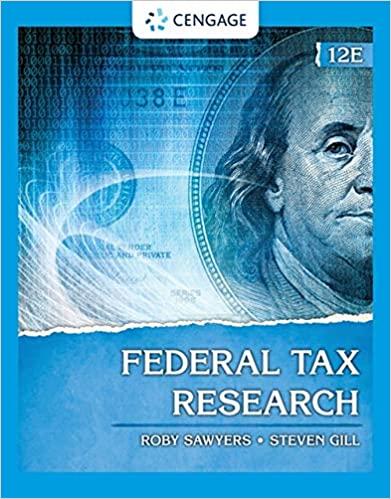 Federal Tax Research, Edition 12