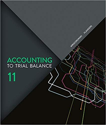 (Solution Manual)Accounting To Trial Balance 11th Edition by Nicholas Mroczkowsk.pdf