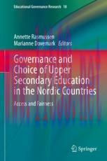 [PDF]Governance and Choice of Upper Secondary Education in the Nordic Countries: Access and Fai...