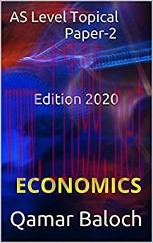 (PDF)AS Level Topical Paper-2 Edition 2020: ECONOMICS