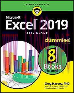 Excel 2019 All-in-One For Dummies 1st Edition,