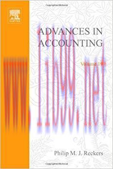 (PDF)Advances in Accounting (ISSN Book 19) 1st Edition