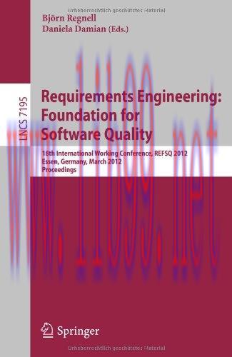 [FOX-Ebook]Requirements Engineering: Foundation for Software Quality