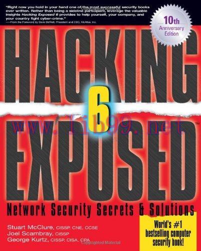 [FOX-Ebook]Hacking Exposed: Network Security Secrets and Solutions, 6th Edition