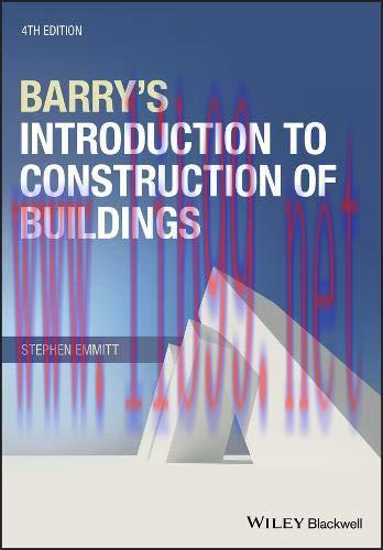 [FOX-Ebook]Barry's Introduction to Construction of Buildings, 4th Edition