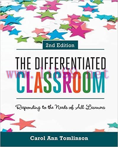 (PDF)The Differentiated Classroom: Responding to the Needs of All Learners, 2nd Edition