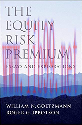 (PDF)The Equity Risk Premium: Essays and Explorations 1st Edition