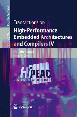 [FOX-Ebook]Transactions on High-Performance Embedded Architectures and Compilers IV