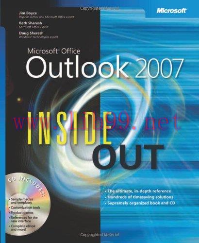[FOX-Ebook]Microsoft Office Outlook 2007 Inside Out