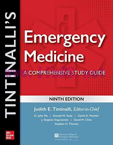 [AME]Tintinalli's Emergency Medicine: A Comprehensive Study Guide, 9th edition (Original PDF)