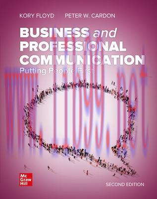 [PDF]ISE Ebook Business And Professional Communication 2nd Edition [Kory Floyd]