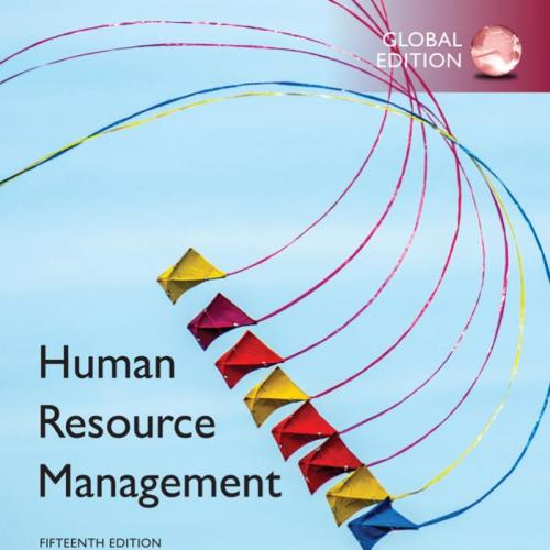 Human Resource Management 15th Global Edition