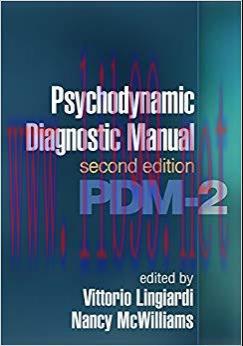 (PDF)Psychodynamic Diagnostic Manual, Second Edition: PDM-2 2nd Edition