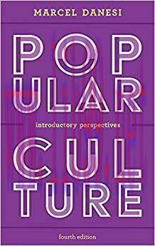 Popular Culture: Introductory Perspectives 4th Edition,