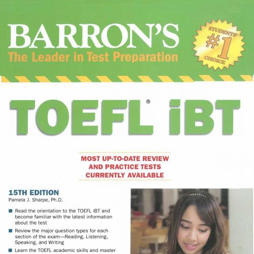 Barron's TOEFL iBT with CD-ROM and MP3 audio CDs