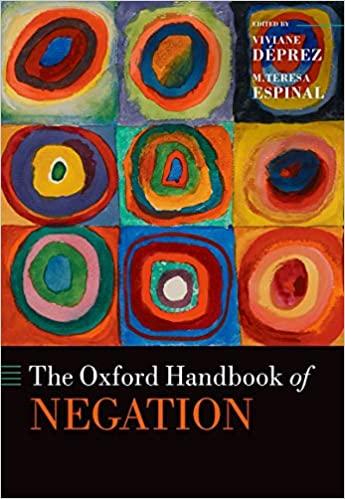 (PDF)The Oxford Handbook of Negation (Oxford Handbooks)