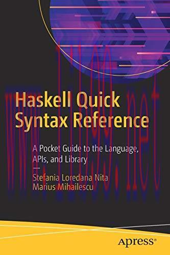 [FOX-Ebook]Haskell Quick Syntax Reference