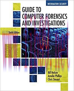 Guide to Computer Forensics and Investigations 6th Edition,