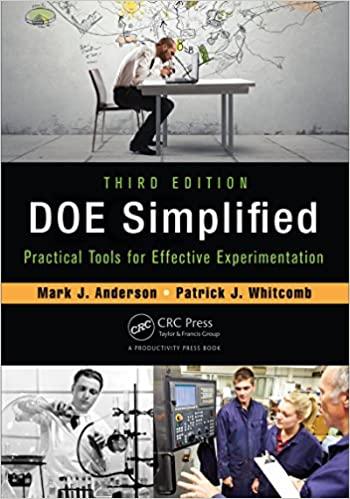 (PDF)DOE Simplified Practical Tools for Effective Experimentation, Third Edition 3rd Edition