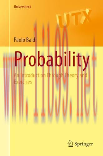 [FOX-Ebook]Probability: An Introduction Through Theory and Exercises, 2nd Edition
