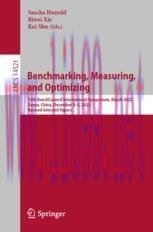 [PDF]Benchmarking, Measuring, and Optimizing: 15th BenchCouncil International Symposium, Bench ...