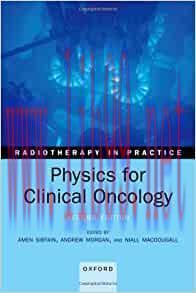 [AME]Physics for Clinical Oncology (Radiotherapy in Practice), 2nd Edition (Original PDF)