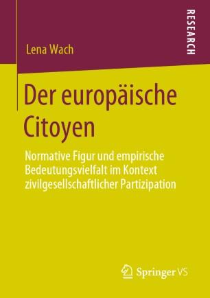 Der europ&auml;ische Citoyen