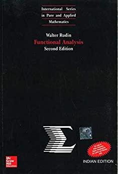 (PDF)FUNCTIONAL ANALYSIS by Walter Rudin