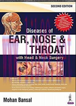 [AME]Diseases of Ear, Nose and Throat With Head and Neck Surgery, 2nd Edition (Original PDF)