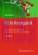 [PDF]Fit in Anorganik: Das Pr&uuml;fungstraining f&uuml;r alle Naturwissenschaftler und Mediziner