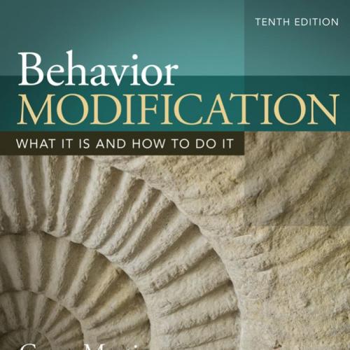 Behavior Modification What it is and How to Do 10th Edition - Wei Zhi