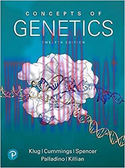 (PDF)Concepts of Genetics 12th Edition