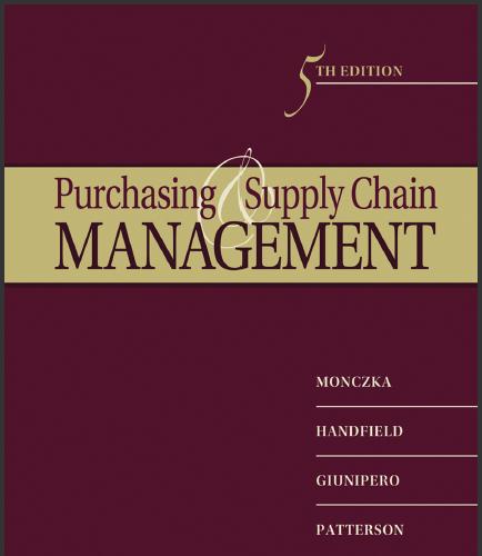 (Test Bank)Purchasing and Supply Chain Management 5th Edition.zip