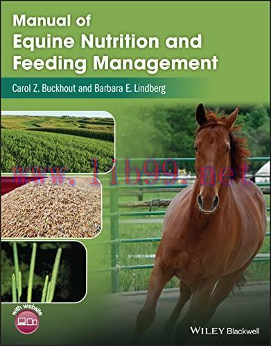 [AME]Manual of Equine Nutrition and Feeding Management (Original PDF)