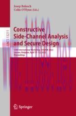 [PDF]Constructive Side-Channel Analysis and Secure Design: 13th International Workshop, COSADE ...