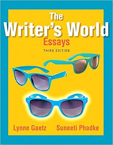 (PDF)The Writer&rsquo;s World Essays 3rd Edition
