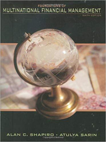 (Test Bank)Foundations of Multinational Financial Management, 6th Edition(978-0470128954.zip