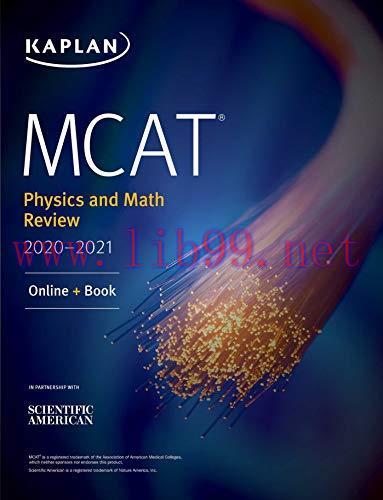 (PDF)MCAT Physics and Math Review 2020-2021: Online + Book (Kaplan Test Prep)