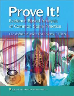 [AME]Prove It! Evidence-Based Analysis of Common Spine Practice