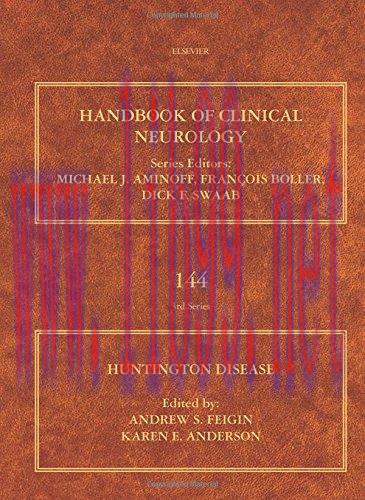[AME]Huntington Disease, Volume 144 (Handbook of Clinical Neurology) (PDF)