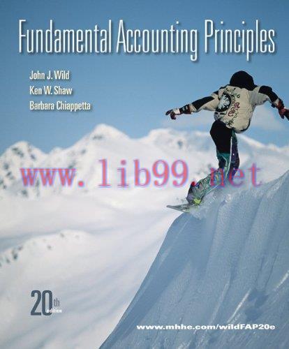 [FOX-Ebook]Fundamental Accounting Principles, 20th Edition