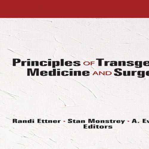 Principles of Transgender Medicine and Surgery