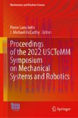 [PDF]Proceedings of the 2022 USCToMM Symposium on Mechanical Systems and Robotics